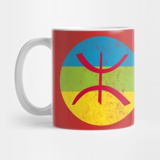 Berber / Imazighen Faded-Style Flag Design Mug